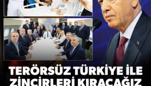 Cumhurbaşkanı Erdoğan'dan 'Terörsüz Türkiye' mesajı! 'Nihai hedef silahları gömmek' 