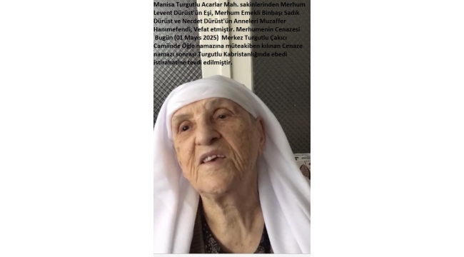 DÜRÜST AİLE'SİNİN  ACI GÜNÜ 