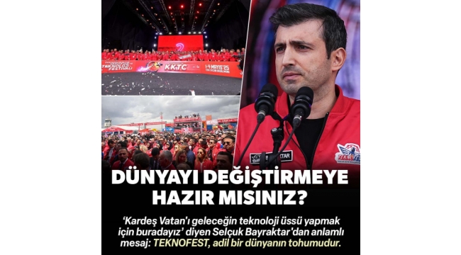 KKTC'de TEKNOFEST rüzgarı: Yavru Vatan semalarında nefes kesen SOLOTÜRK gösterisi 
