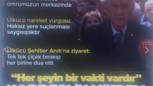 MHP Genel Başkanı Devlet Bahçeli'den Ülkücü Şehitler Anıtı ziyaret: Her şeyin bir vakti var o vakit hızla yaklaşmaktadır 