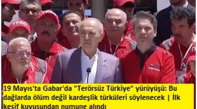 Terörsüz Türkiye başlıyor! TBMM Başkanı Kurtulmuş: Bu dağlarda artık kardeşlik türküleri söylenecek. 
