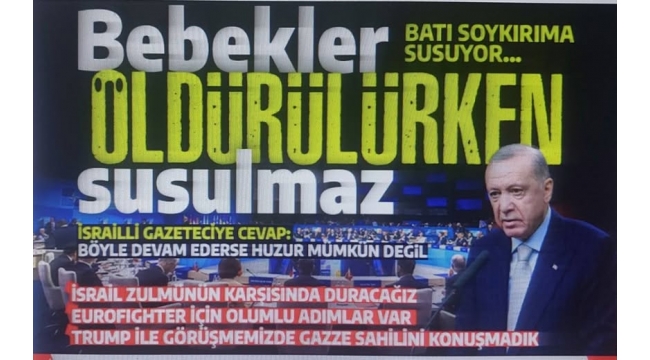 Başkan Erdoğan'dan NATO Zirvesi'nde İsrail'e tepki dünyaya çağrı: 
