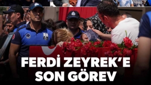 Ferdi Zeyrek'in cenaze namazında binlerce kişi meydana sığmadı 