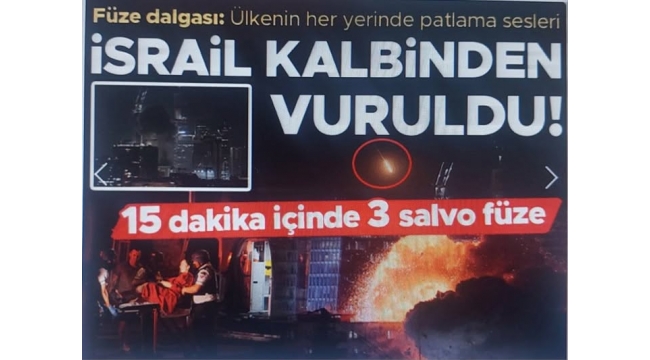 İsrail - İran savaşında ikinci gün: Orta Doğu'da yer yerinden oynuyor! Karşılıklı misillemeler devam ediyor 