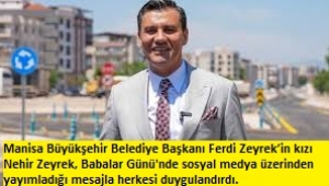Nehir Zeyrek'ten Babalar Günü'nde yürek burkan mesaj  