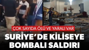 Önce ateş açtı, sonra kendini patlattı... Şam’da kiliseye bombalı saldırı!  