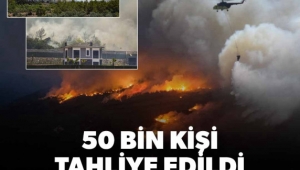 SON DAKİKA ! Bakan Yerlikaya'dan orman yangınları açıklaması: 50 binin üzerinde vatandaş güvenli bölgelere alındı 