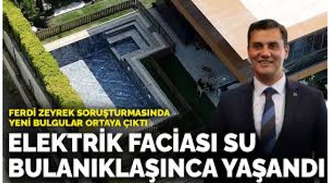 Son dakika haberi: Ferdi Zeyrek'in ölümünde yeni detaylar! Facia suyu bulanık gördükten sonra yaşandı! 