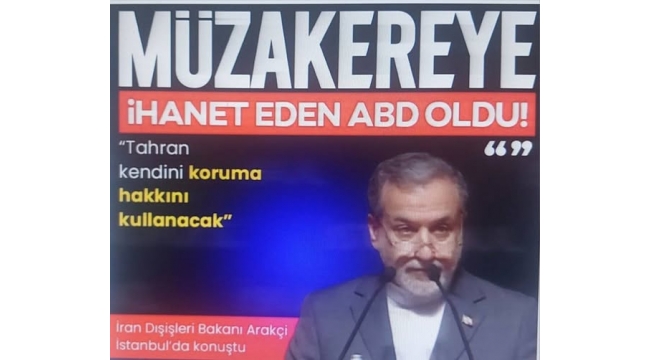 Son dakika... İran Dışişleri Bakanı Erakçi İstanbul'da: 'ABD saldırısının benzeri görülmedi... Karşılık vereceğiz' 