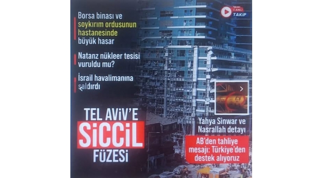 Tel Aviv'e füze yağdı... Katil İsrail'de büyük yıkım! A Haber'de çarpıcı sözler: 'Demir Kubbe' efsanesi kestane oldu  