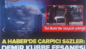 Tel Aviv'e füze yağdı... Katil İsrail'de büyük yıkım! A Haber'de çarpıcı sözler: 'Demir Kubbe' efsanesi kestane oldu  
