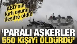 ABD'nin kirli planı ortaya çıktı: Paralı askerler Gazze’de 550 kişiyi öldürdü 