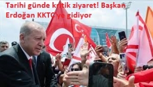 Başkan Erdoğan KKTC yolcusu: Çok sayıda projenin açılış kurdelesini kesecek. 