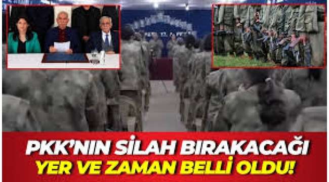 Terörsüz Türkiye hedefine doğru! Gözler o tarihte: PKK'nın silah bırakacağı zaman ve yer belli oldu 