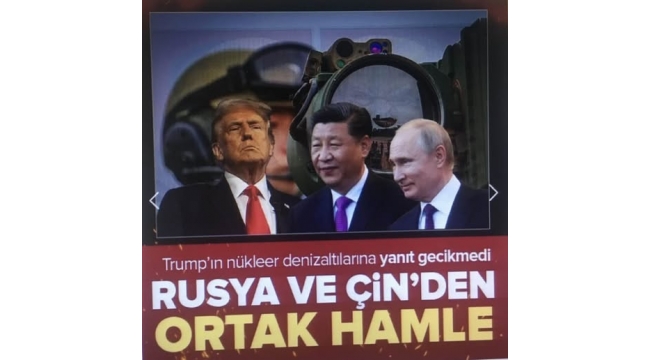 ABD'nin nükleer denizaltısı sonrası Rusya ve Çin'den yeni hamle: Tatbikat başladı gözler Pasifik'te 