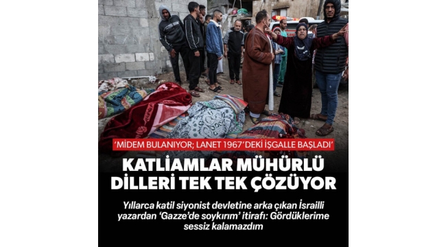 İsrailli yazar Grossman'dan Gazze'de soykırım itirafı: Gördüklerime sessiz kalamazdım 