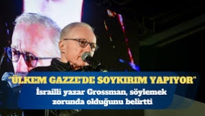 İsrailli yazar Grossman'dan Gazze'de soykırım itirafı: Gördüklerime sessiz kalamazdım 
