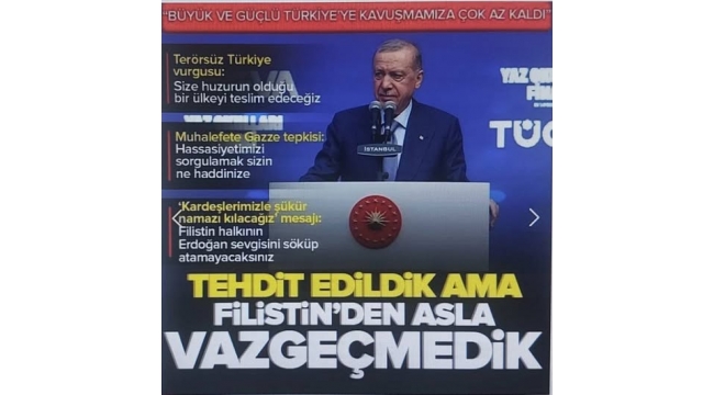 TÜGVA Programı'na damga vuran Mescid-i Aksa koreografisi: Bir gün gelecek bir gün kalacak 